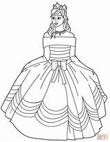Quince Dress Coloring Pages sketch template