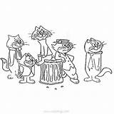 Top Cat Coloring Pages All The Characters  XColoringscom sketch template