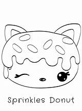 Donut Coloring Pages  Best For Kids sketch template
