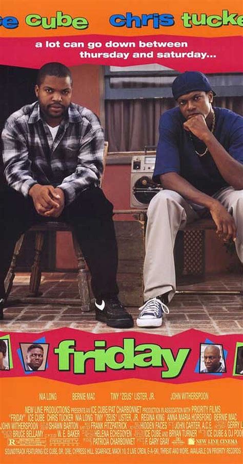 Directed by F. Gary Gray. With Ice Cube, Chris Tucker, Nia Long, Tommy 'Tiny' Lister. Two homies ...