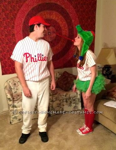 Woman's Phillie Phanatic Costume