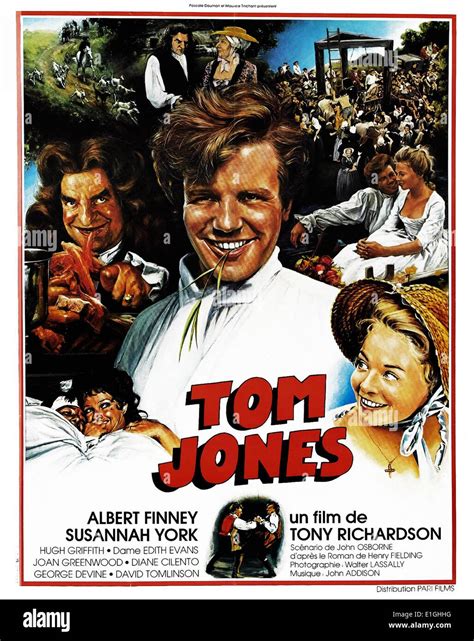 Tom Jones Winner of four Academy Awards a 1963 film starring Albert ...