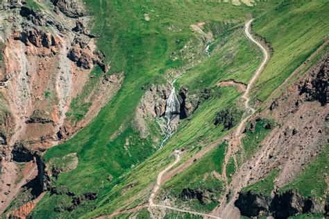 Premium Photo | Panorama mountain summer landscape amazing scene with mountains mountaineering ...