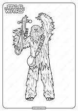 Printable Star Wars Chewbacca Coloring Pages sketch template