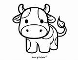 Free Printable Coloring Pages Cow  New Year Banners sketch template