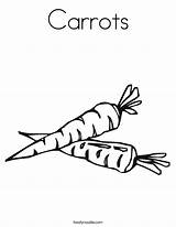 Carrot Clip Art Coloring Pages sketch template