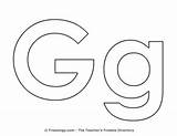 Letter G Coloring Pages sketch template