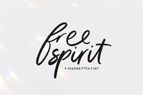 Free Spirit - Casual Script Font