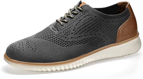 Sevego Herren Sneakers aus Maschengeflecht Oxfords, Schnürhalbschuhe ...