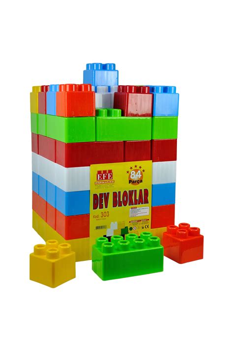 84 Pcs Giant Block | Building Blocks | Efe Toys