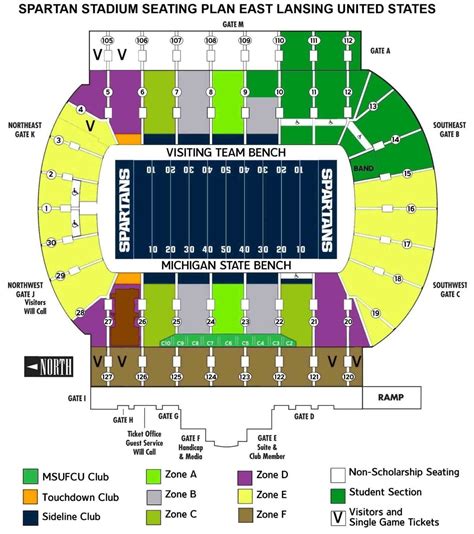 Spartan Stadium Seating Chart, Parking Map, Ticket Price, Booking