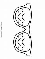 Sunglasses Coloring Page • FREE Printable PDF From PrimaryGames sketch template