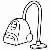 Vacuum cleaner coloring Page Outline book Line Art  sketch template