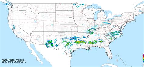 NWS - National Mosaic Enhanced Radar Image: Full Resolution Loop | Weather and climate, Map of ...