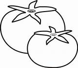 Tomato Coloring Pages  Best For Kids sketch template