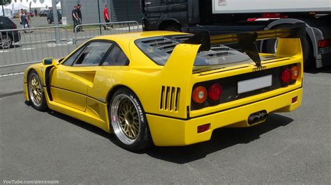 Yellow F40 | Yellow Ferrari F40, with an LM kit and... I hav… | Flickr