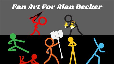 Humanized Stick Figures From Alan Becker | Fan Art For Alan Becker - YouTube