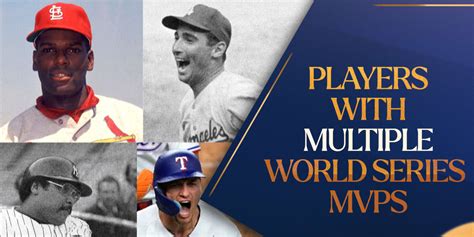 Players with most World Series MVP Awards