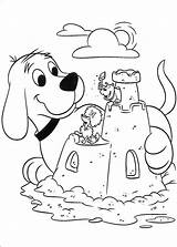 Animations A 2 Z  Coloring Pages Of Clifford The Big Red Dog sketch template