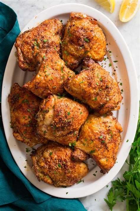 Baked Chicken Legs Skin Side Up Or Down - BakedFoods