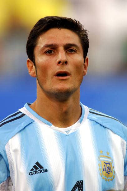 435 Javier Zanetti Argentina Photos and Premium High Res Pictures ...