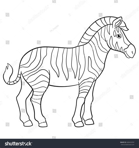 Zebra Clipart Outline