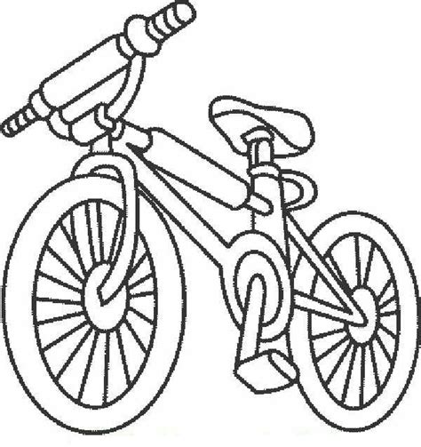 Bike Printable Coloring Pages