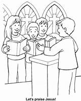 Worship The Lord Coloring Pages sketch template