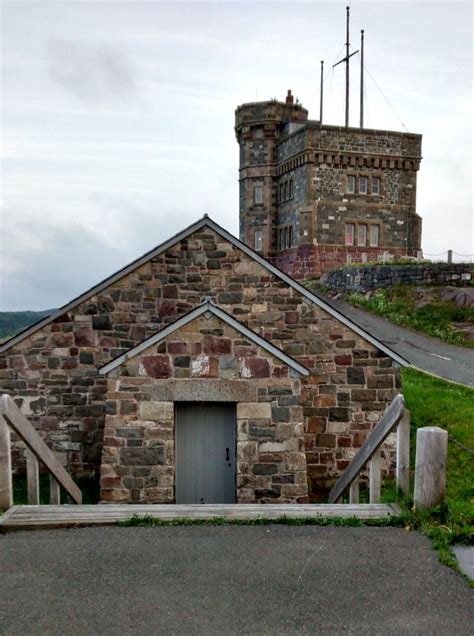 Cabot Tower, Signal Hill National Historic Site, St. John's, Newfoundland... This historic site ...