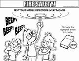 Fire Safety Week Coloring Pages At GetColoringscom  Free Printable sketch template