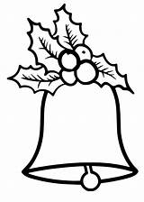 Printable Christmas Bell Coloring Page  Free Pages sketch template