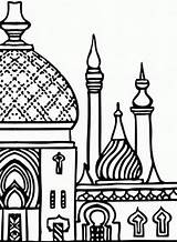 Masjid Drawing At GetDrawings  Free Download sketch template