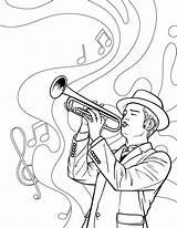 Tenor trombone coloring Page color trombones – Artofit sketch template