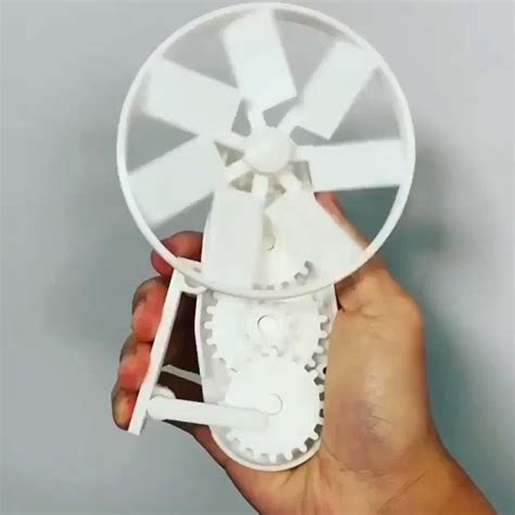 A diy grip fan 3D printed - Check our account for more - Follow @everydaytechtraders for more ...