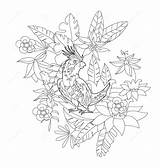 Paradise Coloring Pages sketch template