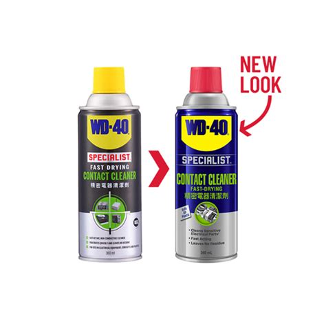 Wd-40 Specialist Lubricant Contact Cleaner In Dual Action Format 400ml ...