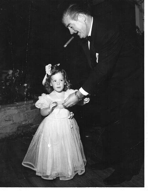 Lou Costello with one of his daughters at their home on Longridge Great ...