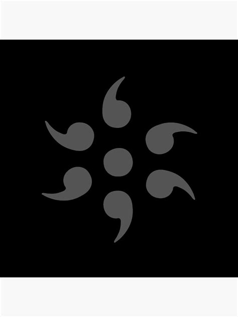 "Semicolon Sol Invictus Symbol" Poster for Sale by GypsyGarou | Redbubble