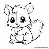 Squirrel Coloring Pages  Free & Printable sketch template