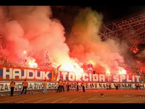 Hajduk Split Ultras (Torcida Split) - Best Moments - YouTube