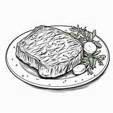 Premium Photo  Steak Coloring Page Simple And Fun Illustration For Kids sketch template