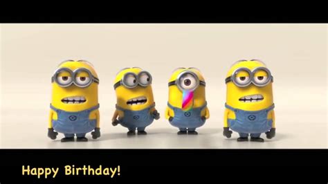 Minions Sing Happy Birthday - YouTube