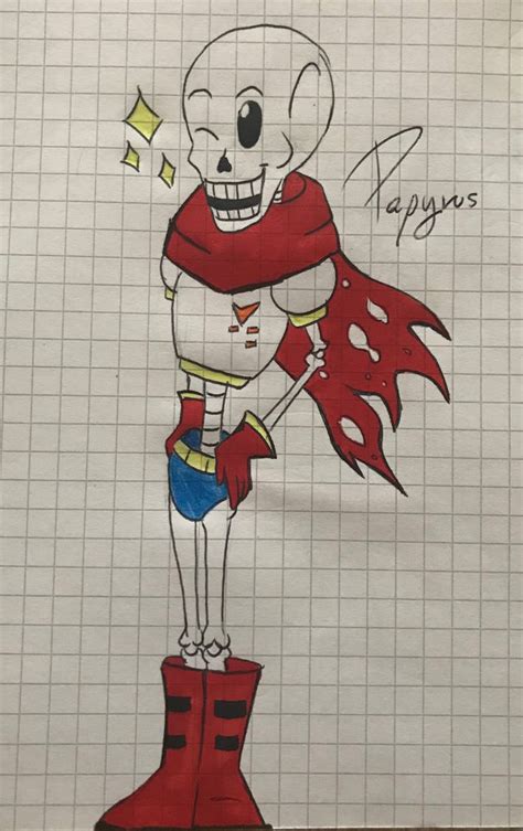 Papyrus fanart by PapyrusCosplay on DeviantArt