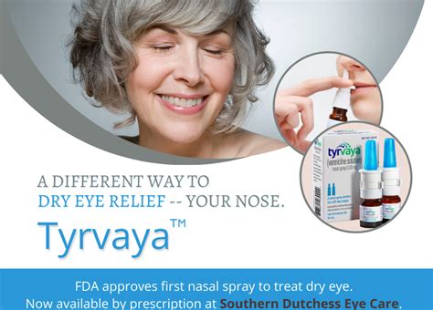 New Treatment for Chronic Dry Eye - Tyrvaya Nasal Spray - Southern ...