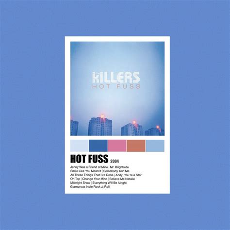 Hot Fuss the Killers Album Print - Etsy