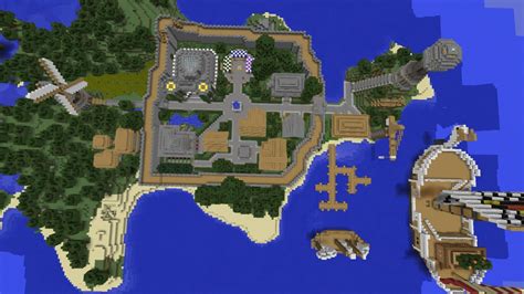 Server survival One Piece Minecraft Map