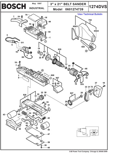 Bosch Belt Sander Parts | Reviewmotors.co