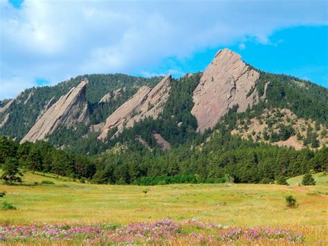 The Magnificent Flatirons of Boulder, Colorado