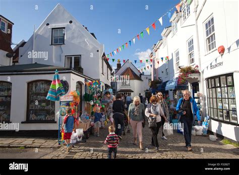 Quay Street, Lymington, market town, Hampshire, England, United Kingdom ...