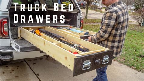 How To Build Truck Bed Drawers // SUV Drawer // DIY - YouTube | Truck bed drawers, Truck bed ...